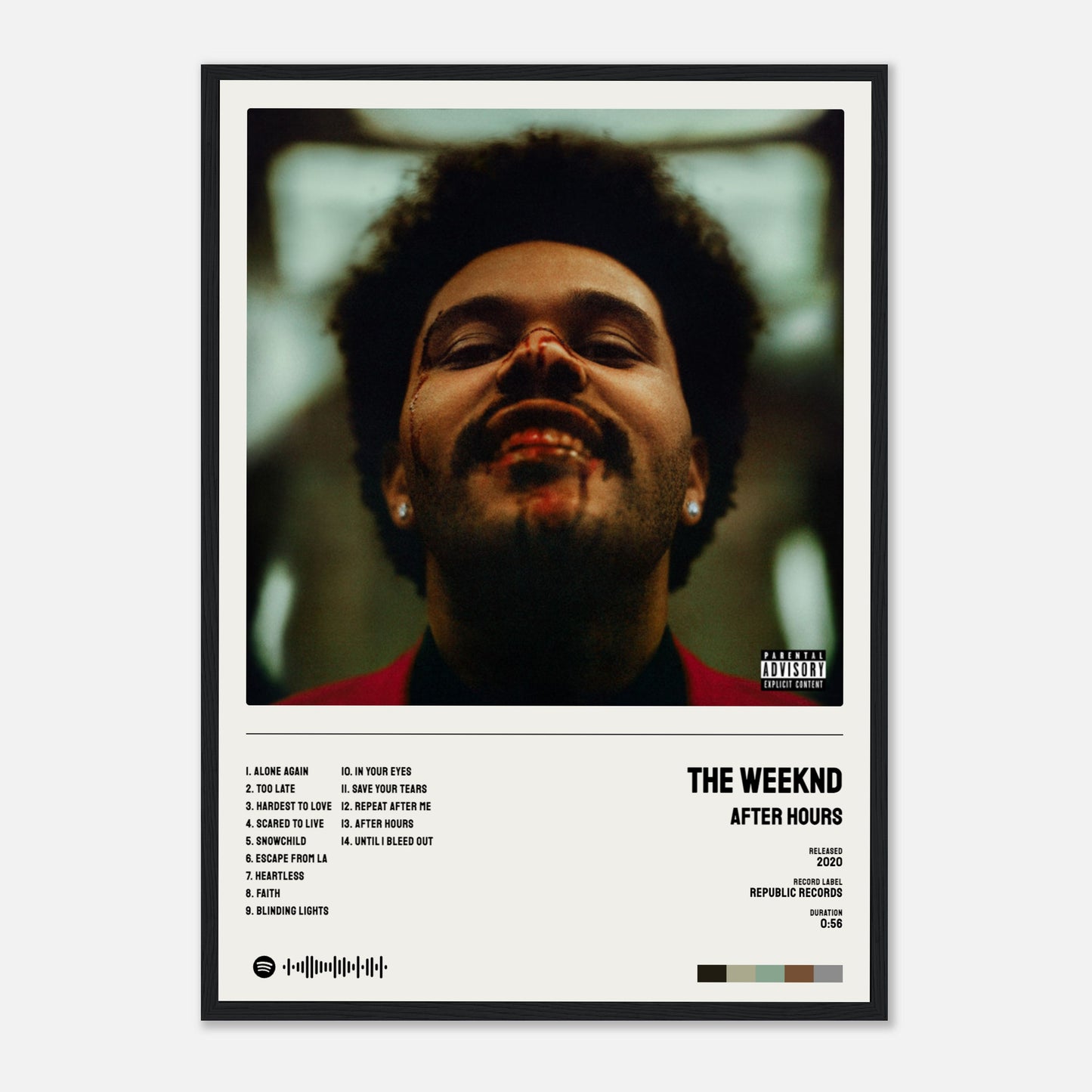 The Weeknd - After Hours Poster