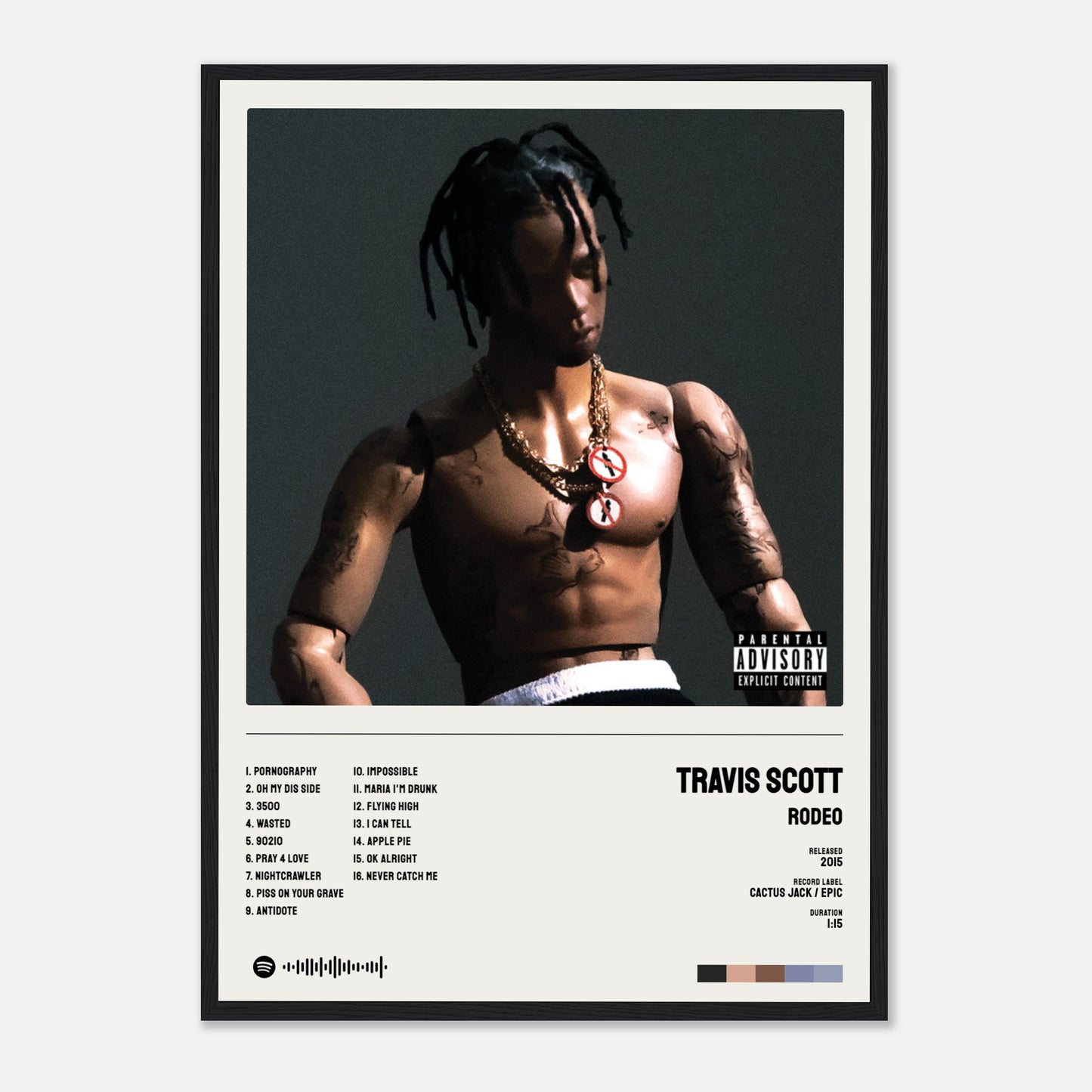 Travis Scott - Rodeo Poster